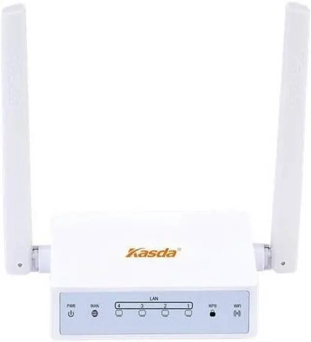 Alt view image 7 of 10 - Kasda KW5515 11N 300M WiFi Router w/ 2x External 3dBi Antennas