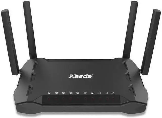 Alt view image 14 of 17 - Kasda AC1200 Dual Band Gigabit Wireless Router, Long Range WiFi Router 5dBi High Gain Antenna, Gigabit Ports, Easy Setup Via Cellphone, USB3.0, Dual Core Processor Based ( KW6516)