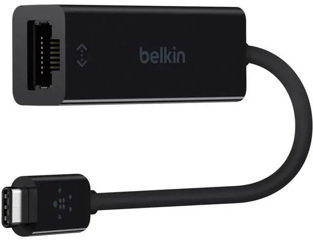 Alt view image 4 of 8 - Belkin USB-C to Gigabit Ethernet Adapter (USB Type-C)