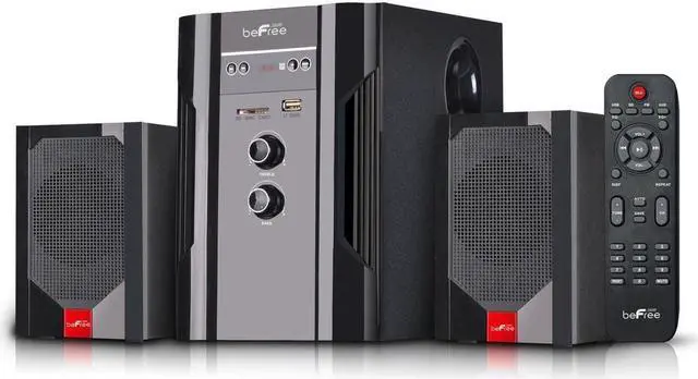 Alt view image 4 of 12 - beFree Sound 2.1 Channel Surround Sound Bluetooth Speaker System