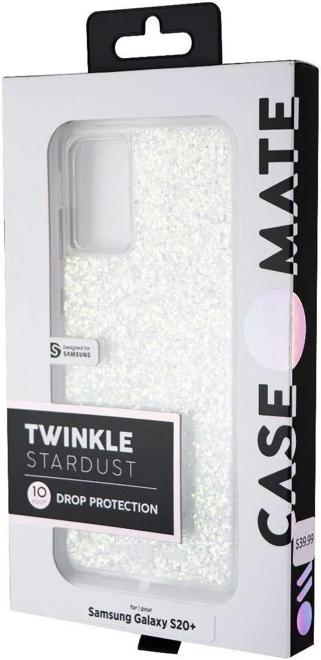 Alt view image 2 of 8 - Case-Mate Twinkle Case for Samsung Galaxy S20+ - Stardust