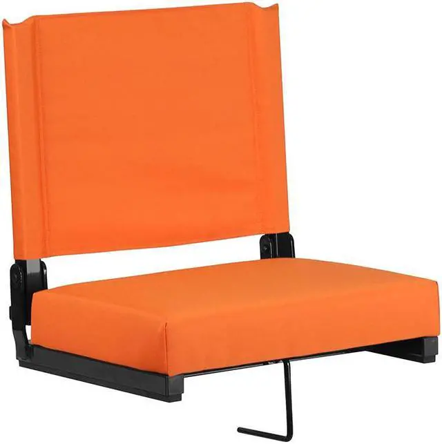 Alt view image 14 of 20 - Grandstand Comfort Seats by Flash with Ultra-Padded Seat in Orange