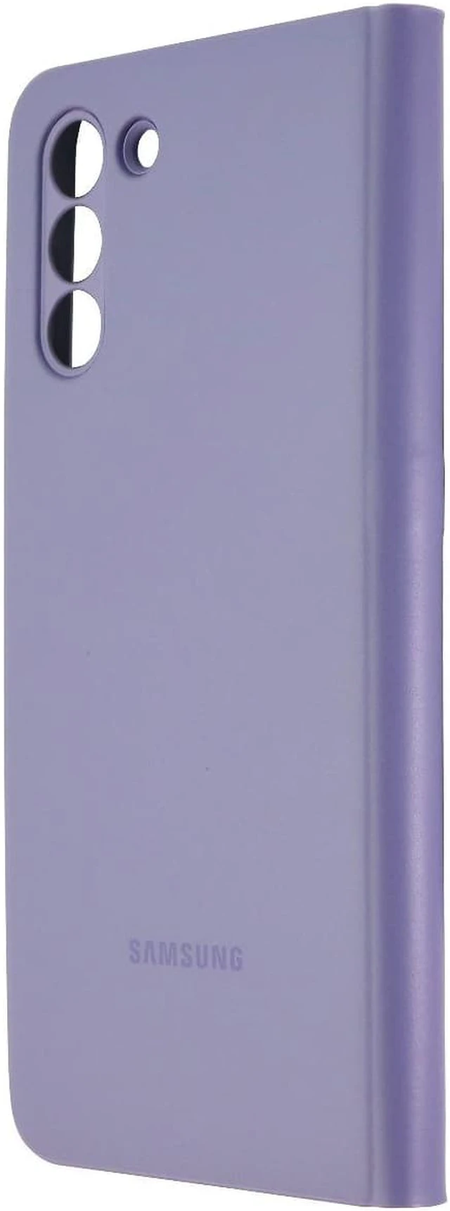 Main image of Samsung LED Wallet Cover for Galaxy S21+ 5G Smartphones - Violet