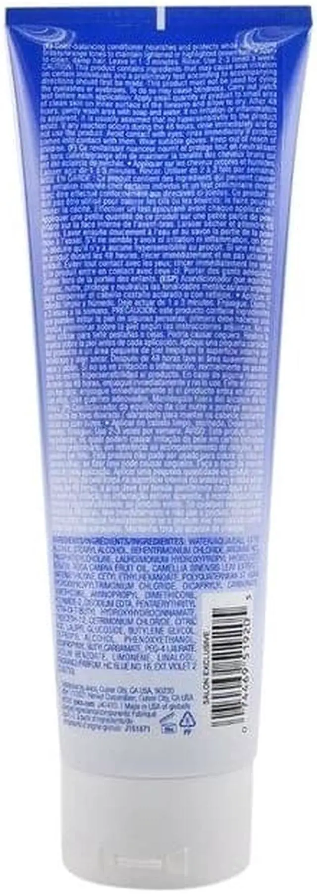 Alt view image 3 of 3 - Joico - Color Balance Blue Conditioner (Eliminates Brassy/Orange Tones in Lightened Brown Hair)(250ml/ 8.5oz)