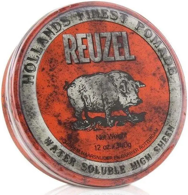 Alt view image 2 of 4 - ZZRST Reuzel Holands Finest Water Soluble High Sheen Pomade Red Tin 12 Ounce