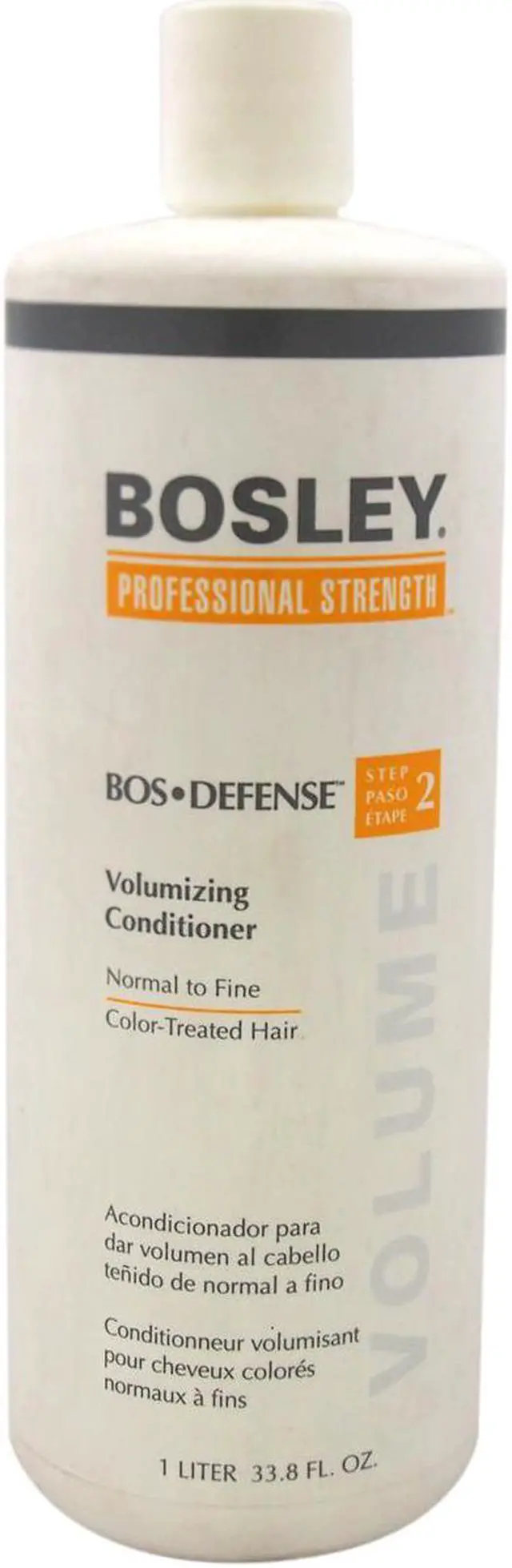 Alt view image 5 of 7 - Bos-Defense Volumizing Conditioner for Normal To Fine Color-Treated Hair - 33.8 oz Conditioner