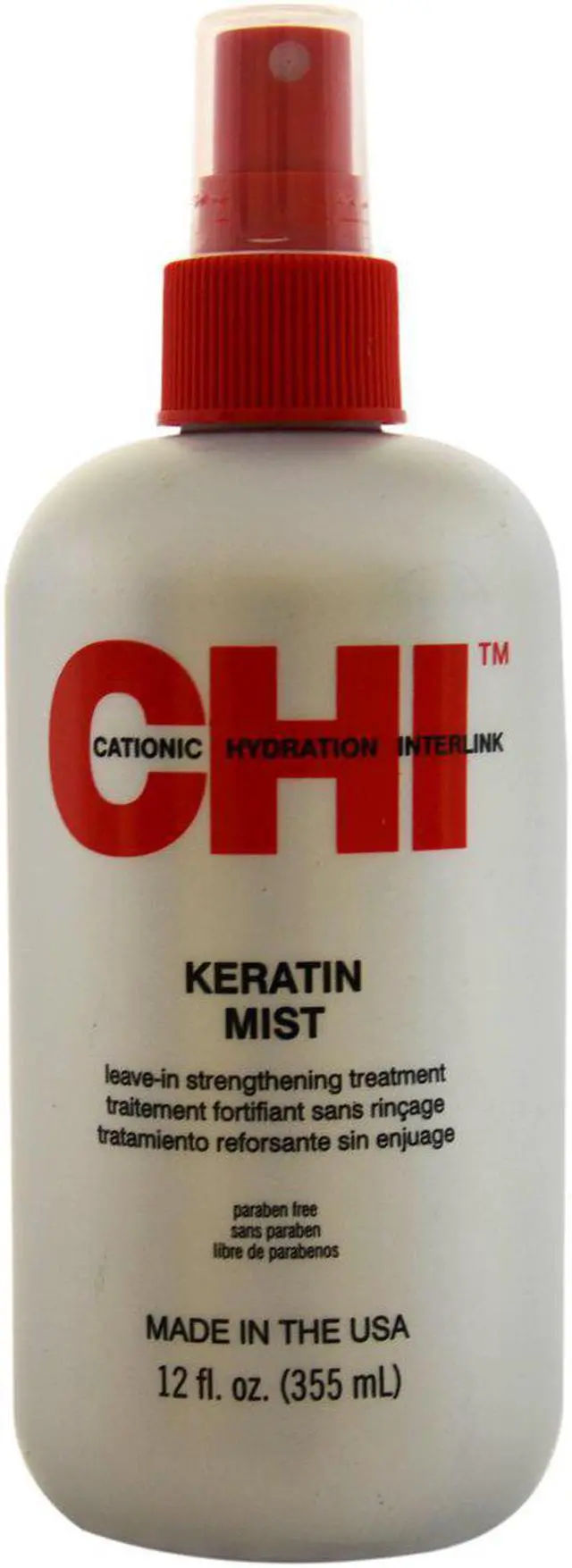 Alt view image 4 of 4 - CHI - Keratin Mist Leave-In Strengthening Treatment 300ml/12oz