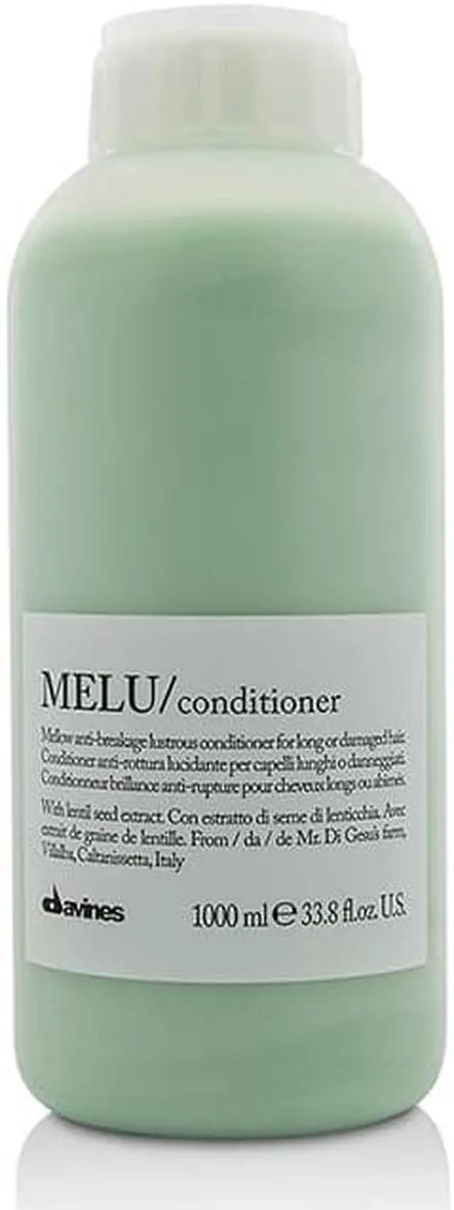 Alt view image 4 of 5 - Davines - Melu Conditioner Mellow Anti-Breakage Lustrous Conditioner (For Long or Damaged Hair) 1000ml/33.8oz