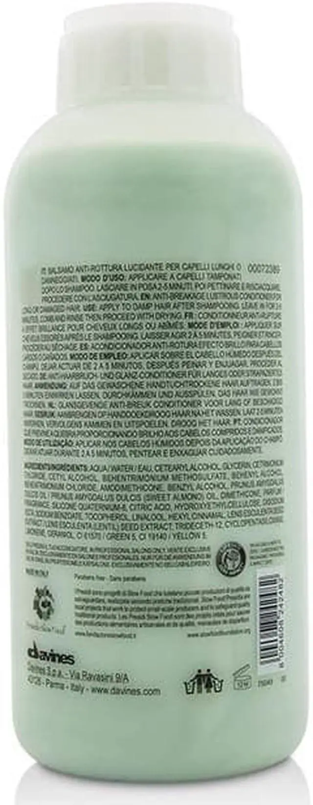 Alt view image 5 of 5 - Davines - Melu Conditioner Mellow Anti-Breakage Lustrous Conditioner (For Long or Damaged Hair) 1000ml/33.8oz