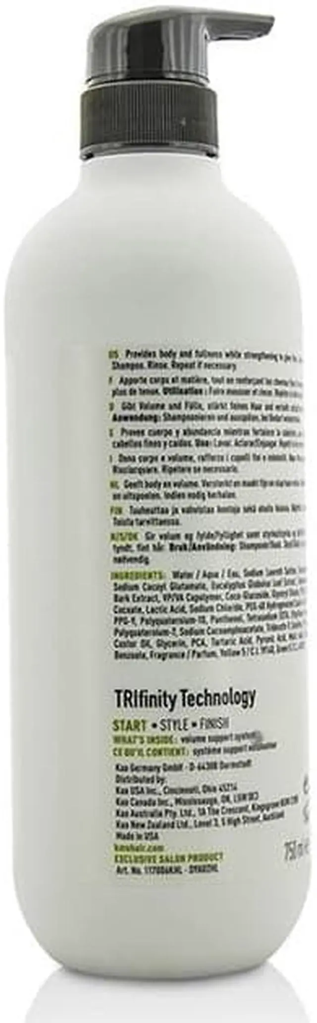 Alt view image 4 of 5 - KMS California - Add Volume Shampoo (Volume and Fullness) 750ml/25.3oz
