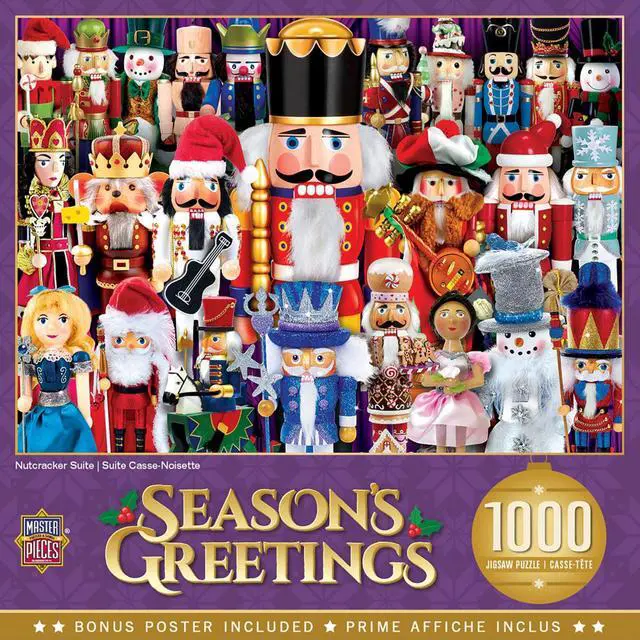 Alt view image 2 of 6 - MasterPieces 1000 Piece Christmas Jigsaw Puzzle - Nutcracker Suite - 19.25"x26.75"