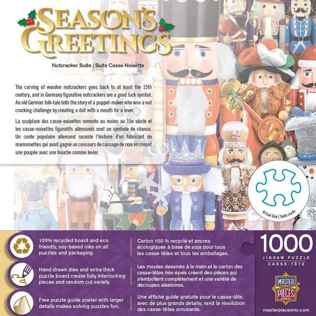 Alt view image 4 of 6 - MasterPieces 1000 Piece Christmas Jigsaw Puzzle - Nutcracker Suite - 19.25"x26.75"
