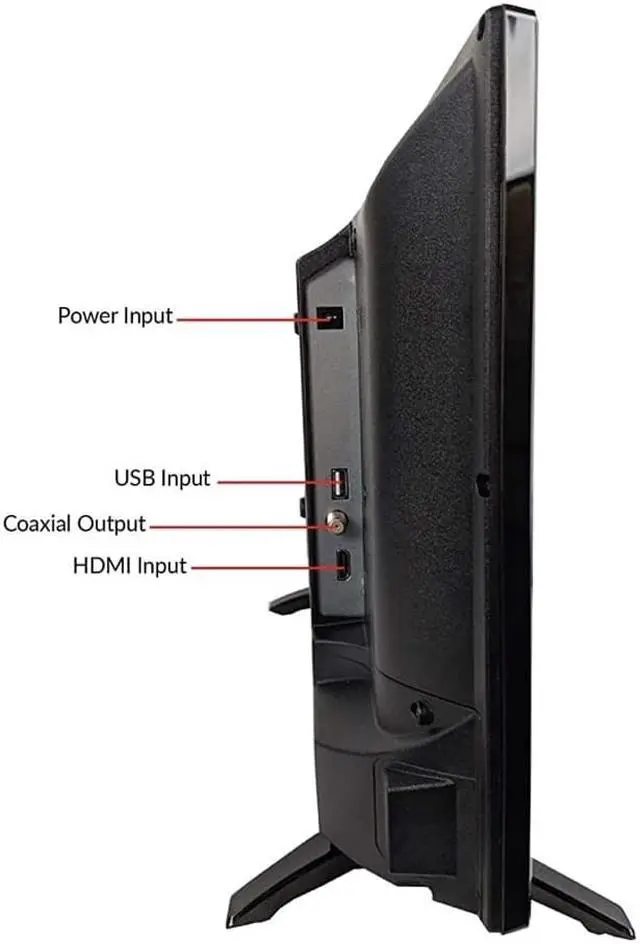 Alt view image 13 of 20 - Supersonic SC2411 24 inch 1080p LED HDTV