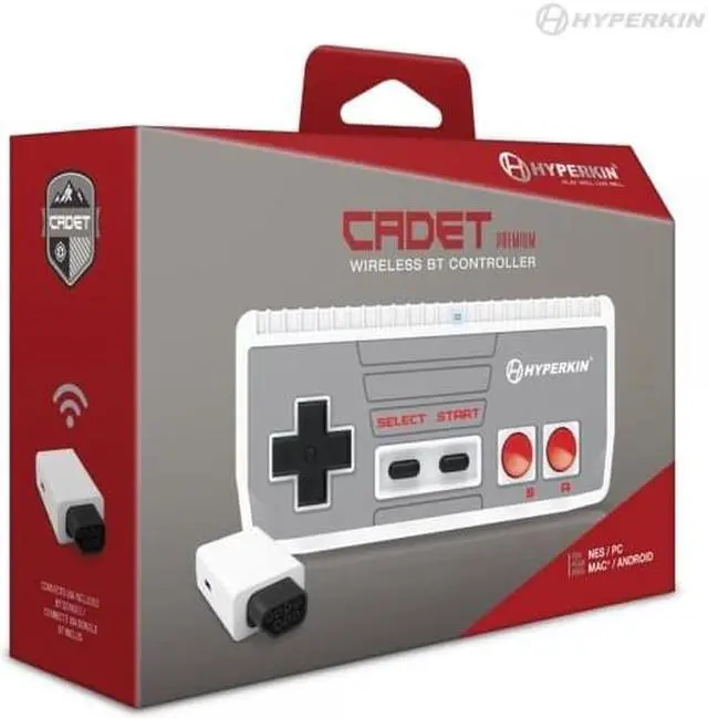 Alt view image 15 of 16 - Hyperkin "Cadet" Premium BT Controller for NES/ PC/ Mac/ Android (Includes Wireless Adapter)