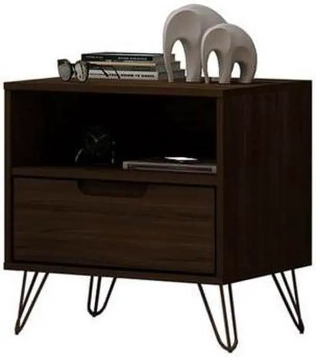 Alt view image 15 of 20 - Rockefeller 1.0  Nightstand in Brown