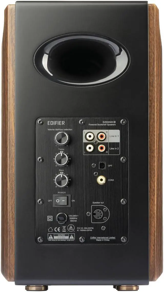 Alt view image 4 of 9 - Edifier S2000MKIII Powered Bluetooth Bookshelf 2.0 Speakers