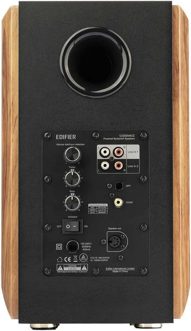 Alt view image 4 of 10 - Edifier S1000MKII Audiophile Active Bookshelf 2.0 Speakers