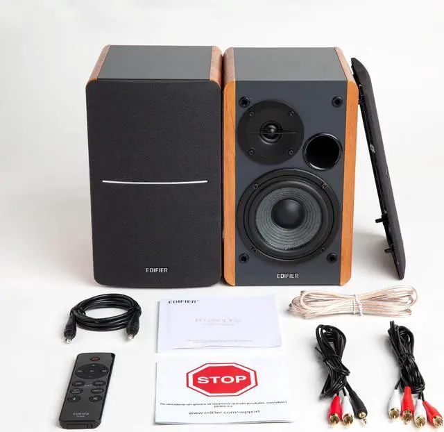 Alt view image 6 of 7 - Edifier R1280DBs Active Bluetooth Bookshelf Speakers