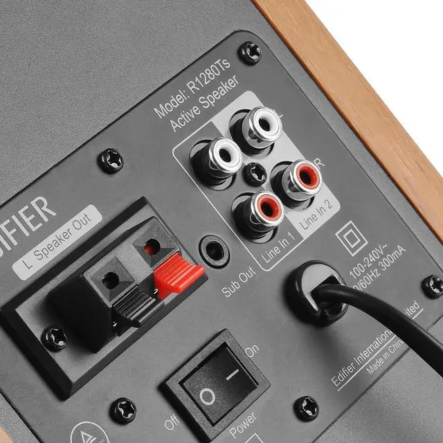 Alt view image 6 of 8 - Edifier R1280Ts Active Bookshelf Speakers