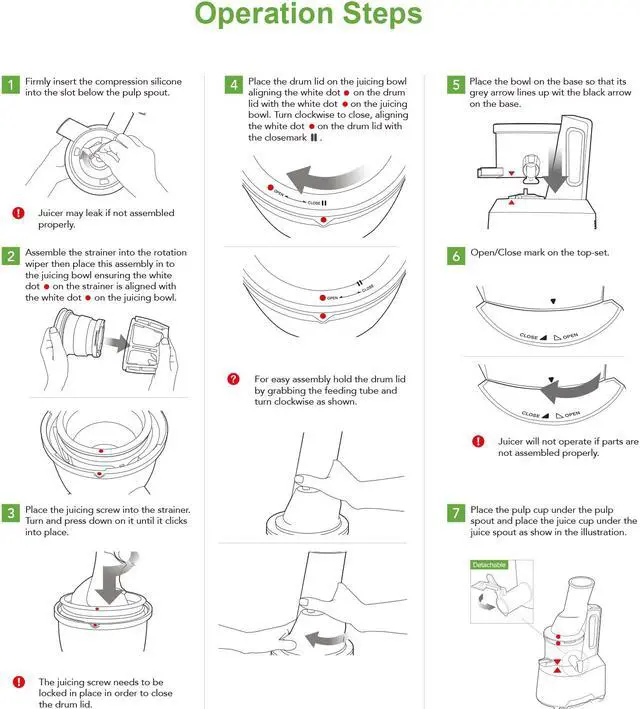 Alt view image 5 of 7 - Ventray Big Feeding Mouth,Large Chute,Masticating Juicer,BPA Free,Juice Extractor,Vertical High Juice Yield, Recipe,Brush,Juice Jars,Black