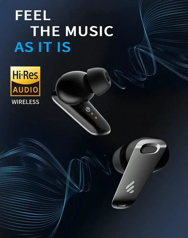 Alt view image 3 of 9 - Edifier NeoBuds Pro Hi-Res Earbuds - Hybrid Active Noise Cancelling - with LDAC
