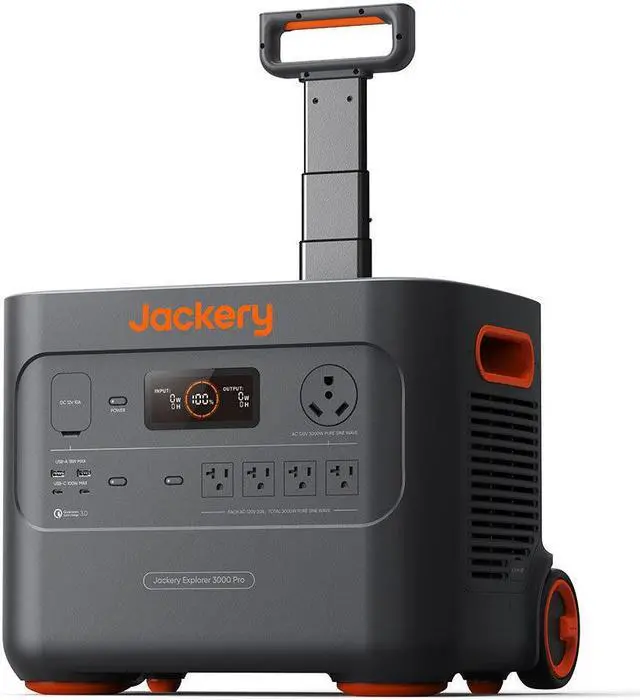 Alt view image 2 of 4 - Jackery Inc. Portable Power Station Explorer 3000 Pro, Solar Generator with 3024Wh, 2x100W PD Ports, 2.4H to Full Charge, Compatible with SolarSagas, for Outdoor RV, Camping, Emergencies