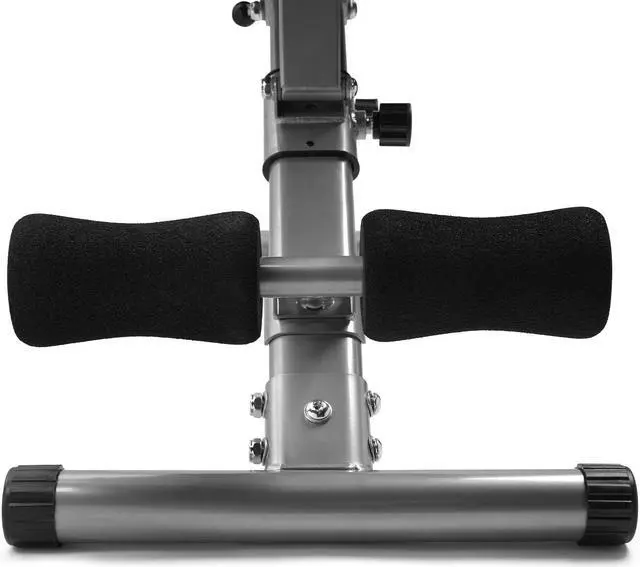 Alt view image 7 of 7 - Adjustable Fitness Bench, Multi-Purpose Foldable Weight Bench for Full Body Workout, Exercise Equipment Sit Up Bench with Fast Folding, for Home, Gym, Strength Training, Black