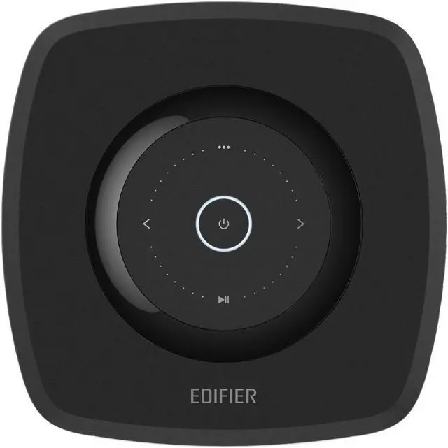 Alt view image 5 of 7 - Edifier Wifi Smart Speaker without Microphone, works with Alexa, supports AirPlay 2, Spotify, 40W RMS One-Piece Wi-Fi and Bluetooth Sound System, No Mic MS50A