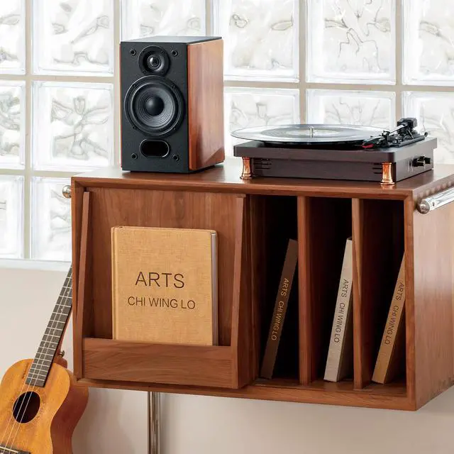 Alt view image 6 of 14 - Edifier R1380DB Active Bluetooth Bookshelf Speakers - Optical/Coaxial Input - 2.0 Wireless Studio Monitor Speaker - 42W RMS - Wood