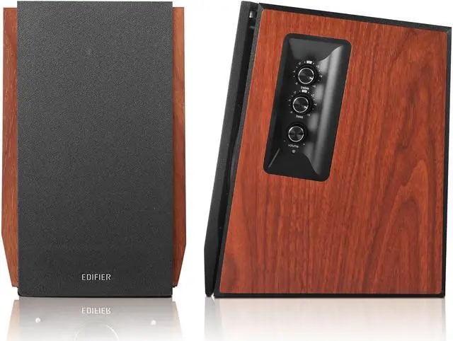 Alt view image 3 of 7 - Edifier R1700BTs Active Bluetooth Bookshelf Speakers - 2.0 Wireless Near Field Studio Monitor Speaker