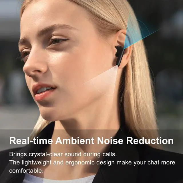 Alt view image 6 of 8 - Edifier X2 True Wireless Earbuds, Bluetooth Earphones, black