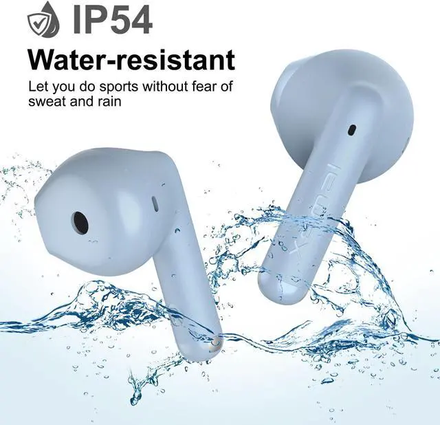Alt view image 5 of 7 - Edifier X2 True Wireless Earbuds, Bluetooth Earphones, blue