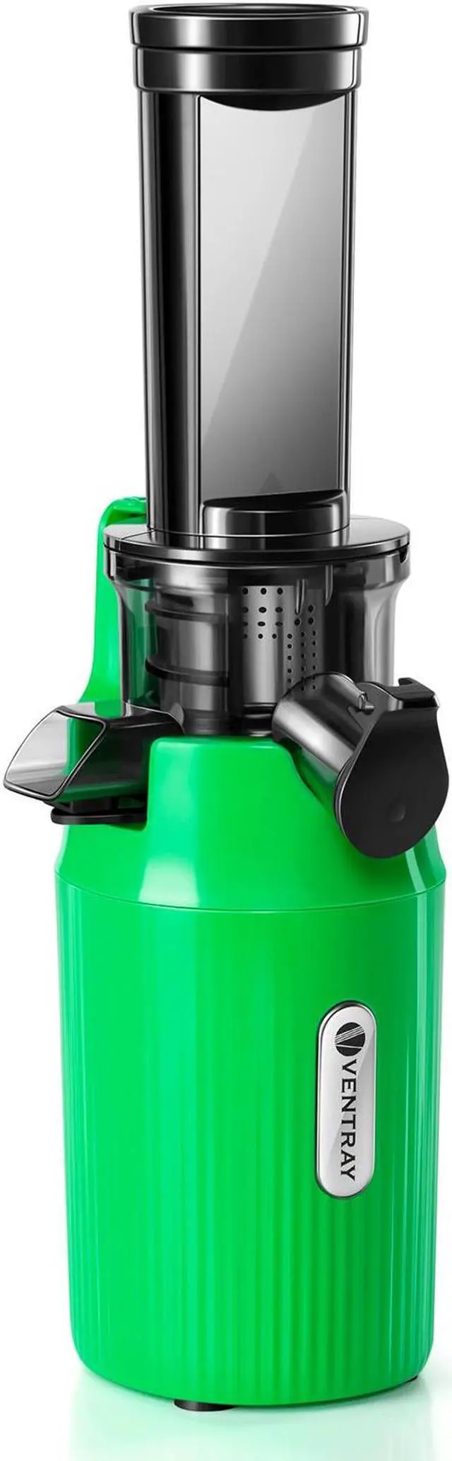 Main image of Ventray Essential Ginnie Juicer, Compact Small Cold Press Juicer, Masticating Slow Juicer with 60RPM Low Speed, Easy to Clean & Nutrient Dense, Eco-Friendly Packaging, Sunny Green