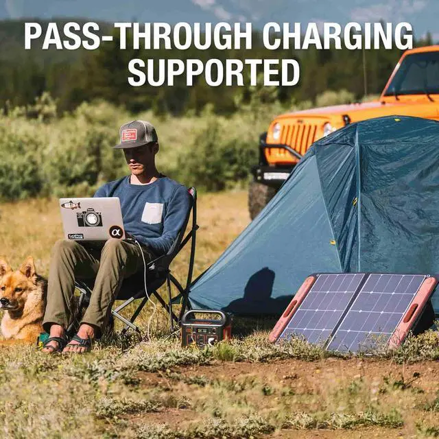 Alt view image 5 of 7 - Jackery Inc. Portable Power Station Explorer 240, Outdoor Solar Generator Mobile Lithium Battery Pack with 110V/240W AC Outlet (Solar Panel Not Included) for RV Road Trip Camping (Refurbished)