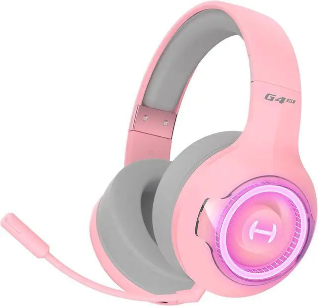 Main image of Edifier G4BT Wireless Gaming Headset for PS5, PS4, PC Mac, Nintendo Switch, 48H Playtime Ultra-Low Latency Bluetooth Gaming Headphones for Phone, Bluetooth 5.0 Over-Ear Headphone - Pink