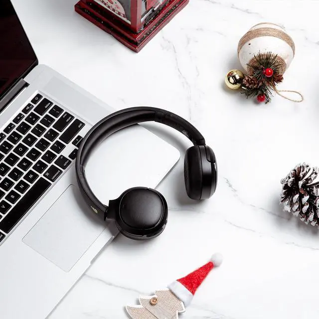 Alt view image 7 of 7 - Edifier WH500 Wireless On-Ear Headphones  Bluetooth V5.2 Lightweight and Foldable Headphones with 40-Hours Music Playtime  Personalize EQ -Fast Charging- Black