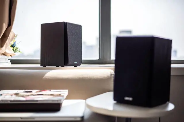 Alt view image 7 of 17 - Edifier R980T 24-Watt-RMS Amplified Bookshelf Speaker System Black (4002557) EEC4002557