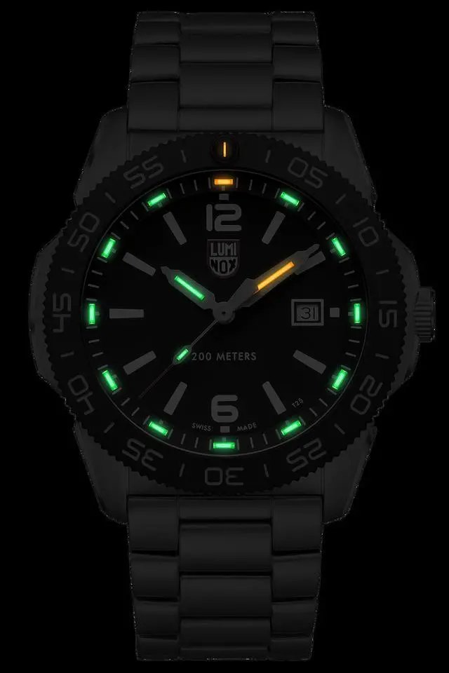 Alt view image 2 of 11 - Luminox Pacific Diver XS.3122 Black Dial 44mm Stainless Steel Quartz Men's Watch