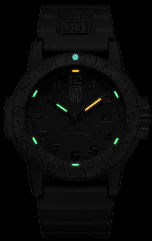 Alt view image 2 of 9 - Luminox Leatherback Sea Turtle Giant XS.0321.BO.L Black 44mm Quartz Men's Watch