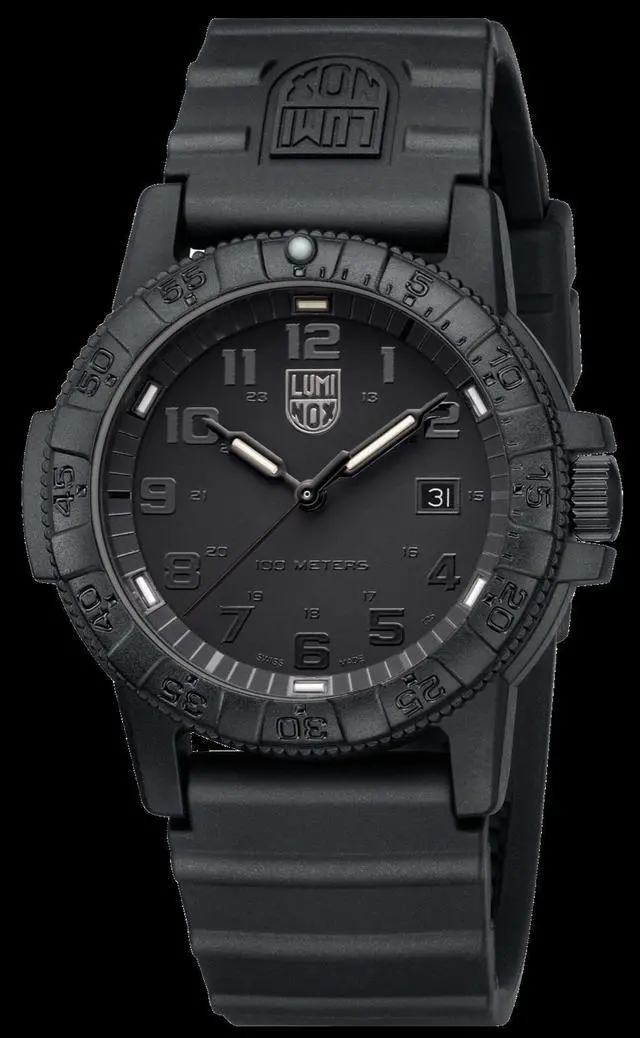 Main image of Luminox Leatherback Sea Turtle Giant XS.0321.BO.L Black 44mm Quartz Men's Watch