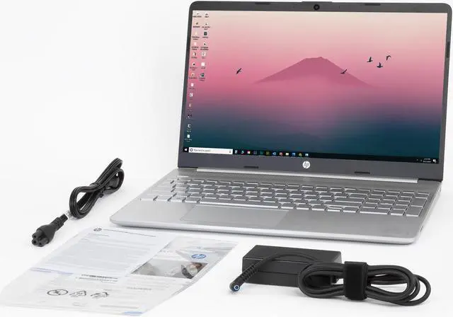 Alt view image 6 of 6 - HP 15 Notebook, 15.6" HD Display, Intel Core i3-1005G1 Upto 3.4GHz, 8GB RAM, 256GB NVMe SSD, HDMI, Card Reader, Wi-Fi, Bluetooth, Windows 10 Home