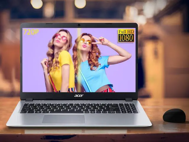 Alt view image 4 of 6 - Acer Aspire 5 Notebook, 15.6" IPS FHD Display, Intel Core i3-1005G1 Upto 3.4GHz, 20GB RAM, 256GB NVMe SSD, HDMI, Wi-Fi, Bluetooth, Windows 10 Home S