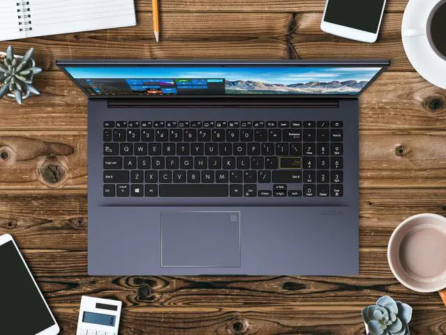 Alt view image 7 of 7 - ASUS VivoBook F513 Laptop, 15.6" FHD Display, Intel Core i5-1135G7 Upto 4.2GHz, 24GB RAM, 1TB NVMe SSD, HDMI, Card Reader, Wi-Fi, Bluetooth, Windows 10 Home
