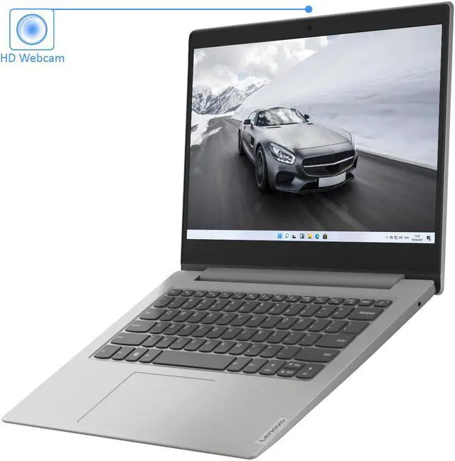 Alt view image 2 of 7 - Lenovo IdeaPad 1 Laptop, 14" FHD Display, Intel Celeron N4020 Upto 2.8GHz, 4GB RAM, 1TB NVMe SSD, HDMI, Card Reader, Wi-Fi, Bluetooth, Windows 11 Home S