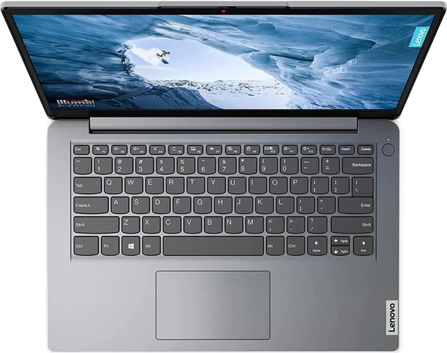 Alt view image 2 of 5 - Lenovo IdeaPad 1 Laptop, 14" HD Display, Intel Core i3-1215U Upto 4.4GHz, 8GB RAM, 256GB NVMe SSD, HDMI, Card Reader, Wi-Fi, Bluetooth, Windows 11 Home S