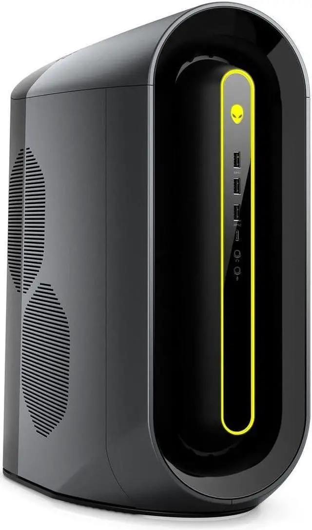 Alt view image 4 of 5 - Dell Alienware Aurora R10 Gaming Desktop, AMD Ryzen 7 5800 Upto 4.6GHz, 64GB RAM, 4TB NVMe SSD + 1TB HDD, AMD Radeon RX 6800 XT, HDMI, DisplayPort, Wi-Fi, Bluetooth, Windows 11 Home
