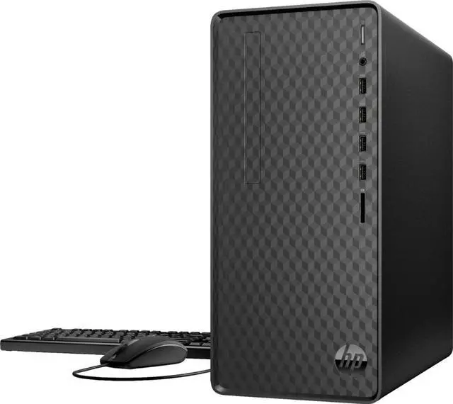 Alt view image 2 of 3 - New HP Desktop | AMD 3rd Generation Ryzen 7-4700G | AMD Radeon Graphics|12GB Memory|512GB SSD| Windows 10 Home | Black