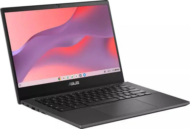 Alt view image 2 of 6 - ASUS 14" FHD Chromebook Laptop | MediaTek Kompanio 520 | Integrated Graphics| WIFI |  4GB RAM  | 64GB SSD  | Chrome OS | Bundle with Wireless Mouse