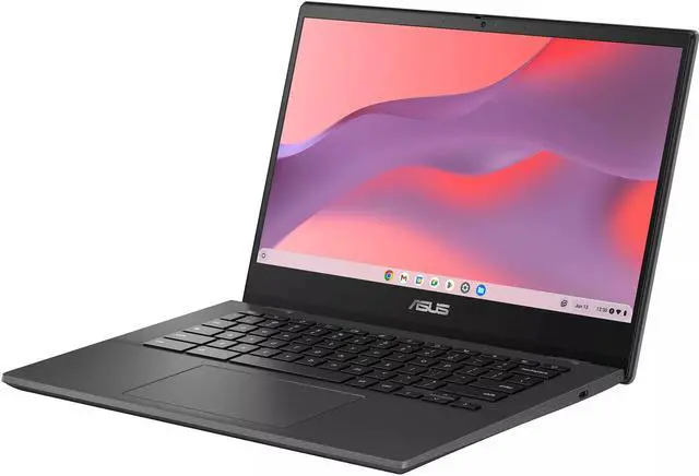 Alt view image 3 of 6 - ASUS 14" FHD Chromebook Laptop | MediaTek Kompanio 520 | Integrated Graphics| WIFI |  4GB RAM  | 64GB SSD  | Chrome OS | Bundle with Wireless Mouse