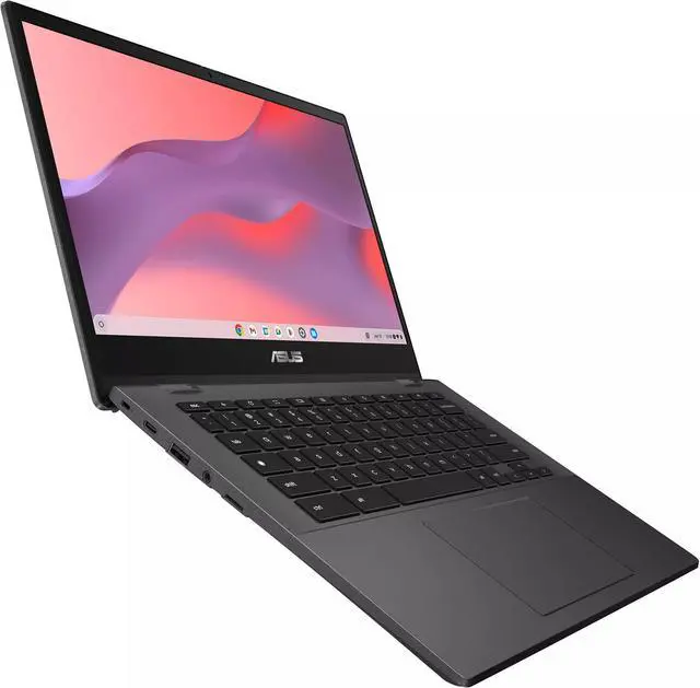 Alt view image 4 of 6 - ASUS 14" FHD Chromebook Laptop | MediaTek Kompanio 520 | Integrated Graphics| WIFI |  4GB RAM  | 64GB SSD  | Chrome OS | Bundle with Wireless Mouse